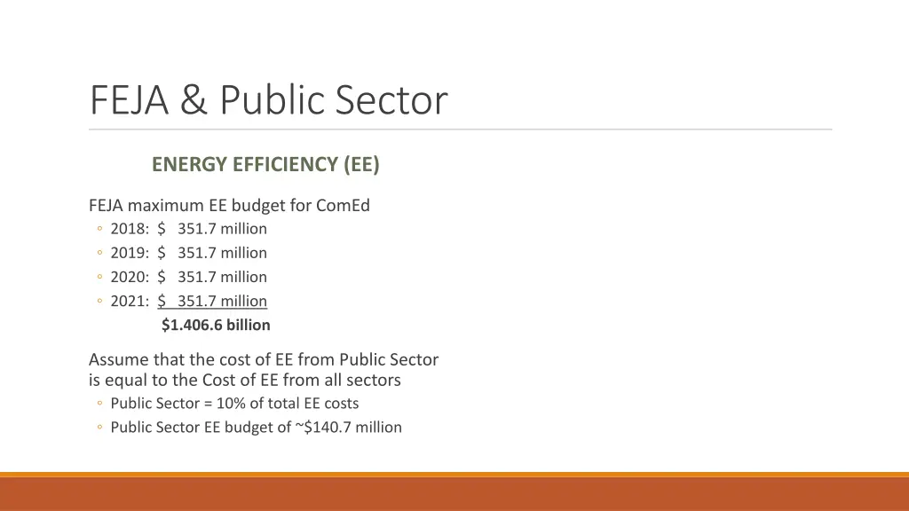 feja public sector