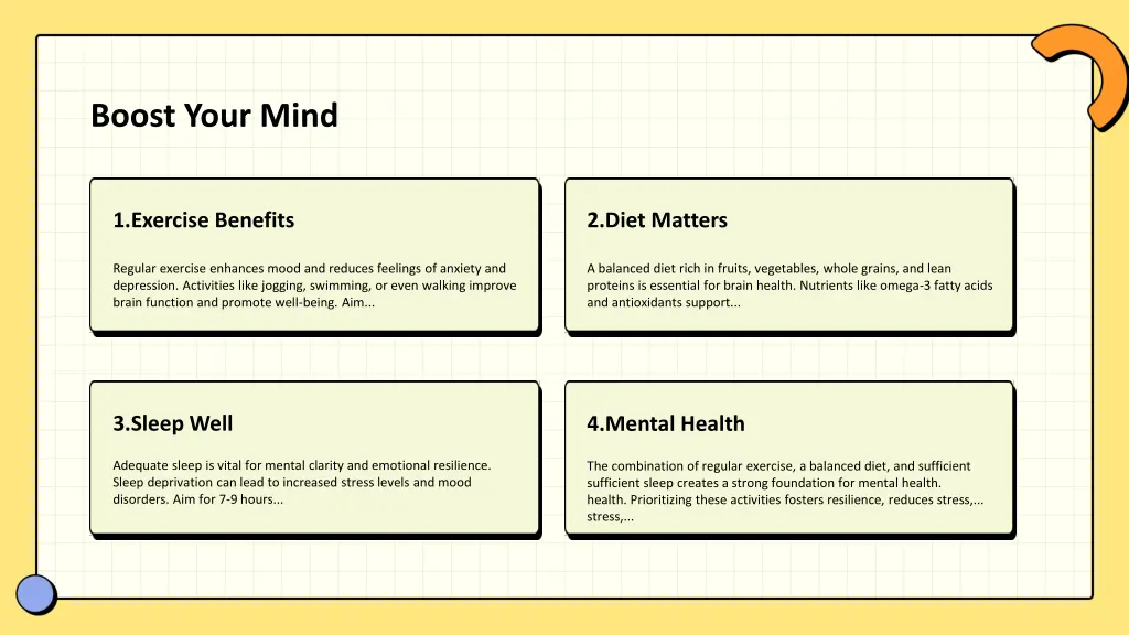 boost your mind