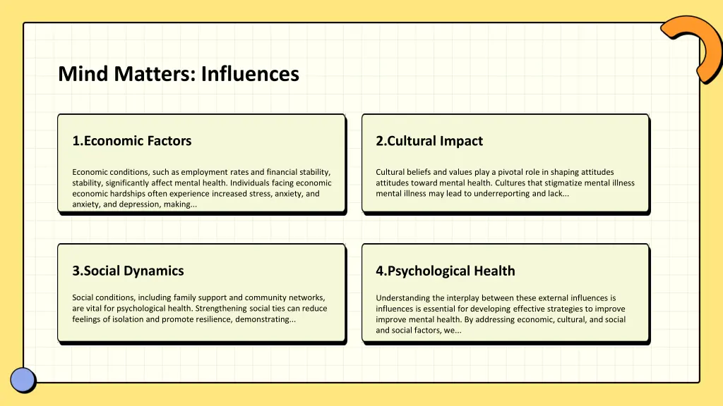 mind matters influences