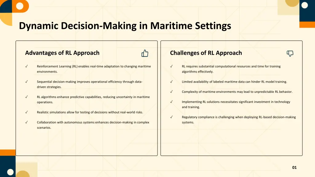 dynamic decision making in maritime settings