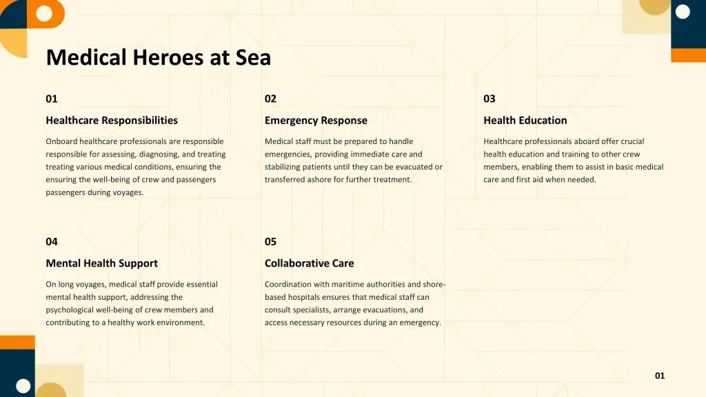 medical heroes at sea