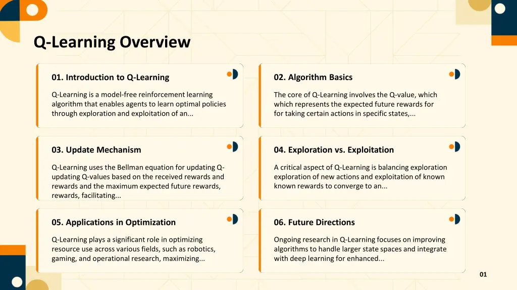 q learning overview
