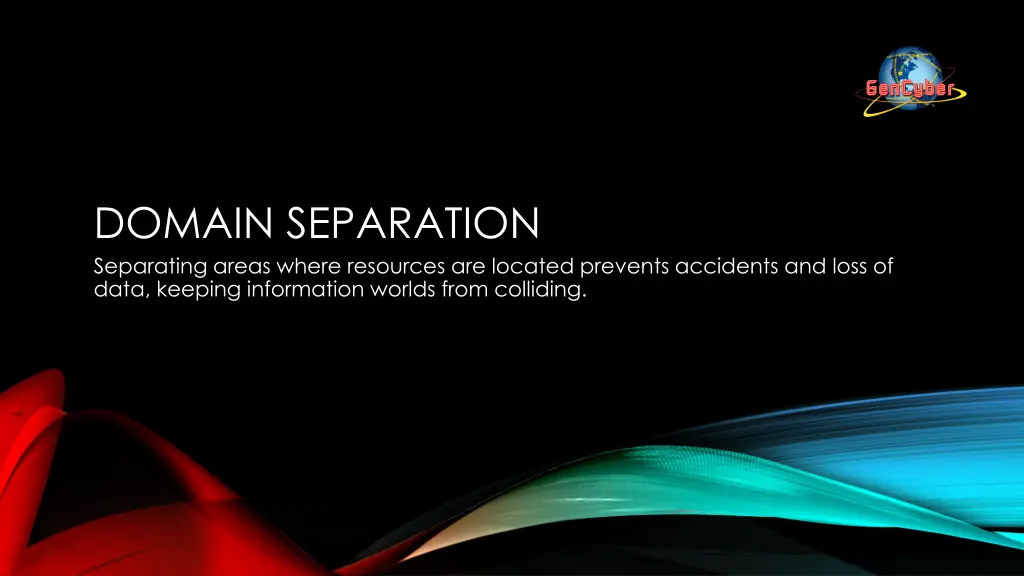domain separation separating areas where
