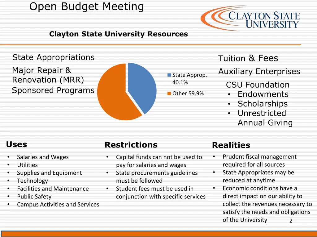 open budget meeting 1