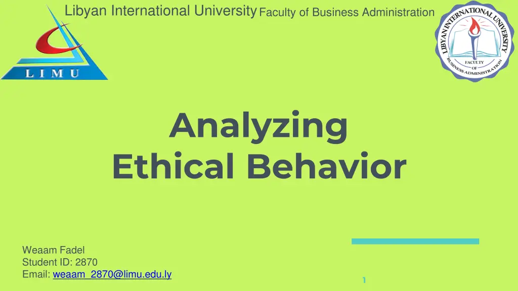 libyan international university faculty
