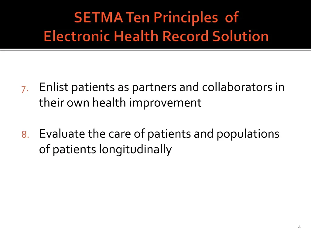 7 enlist patients as partners and collaborators