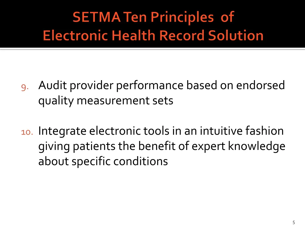 9 audit provider performance based on endorsed