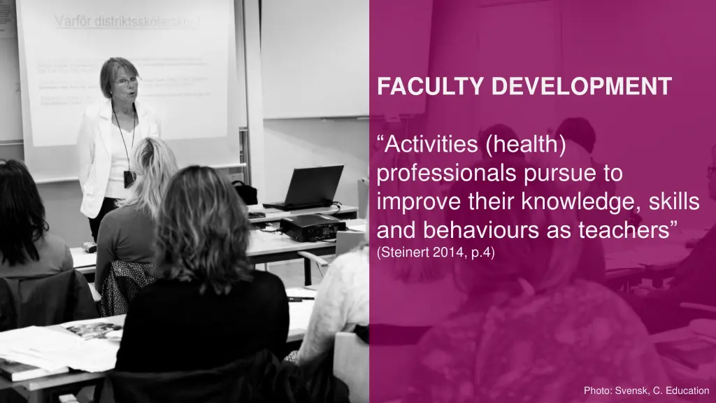 faculty development