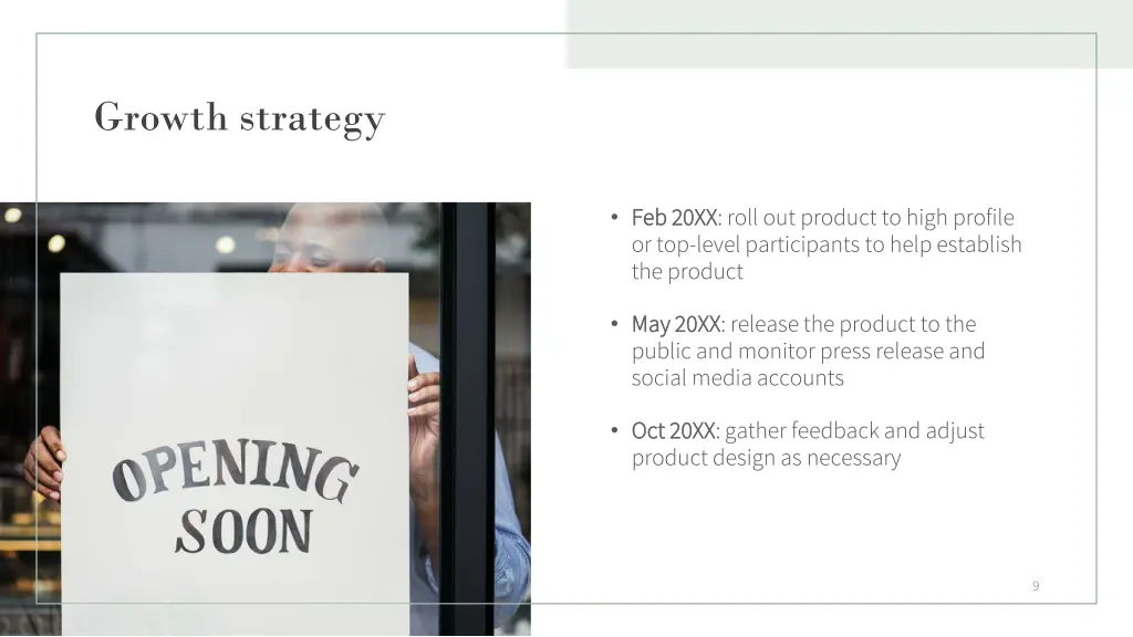 growth strategy