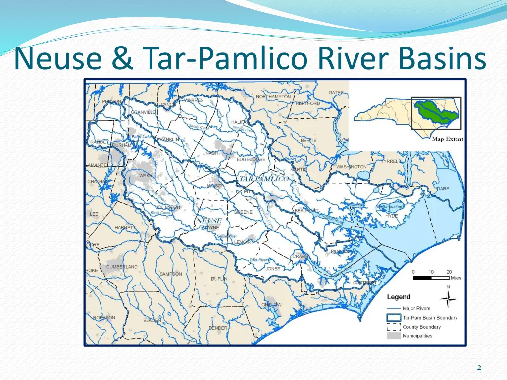 neuse tar pamlico river basins