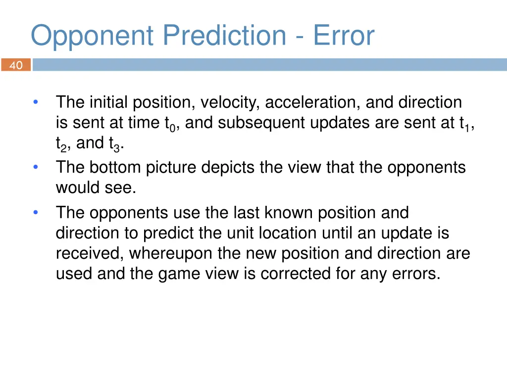 opponent prediction error