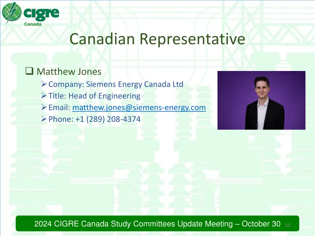 canadian representative