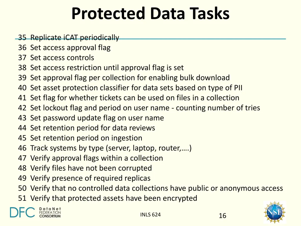 protected data tasks 1
