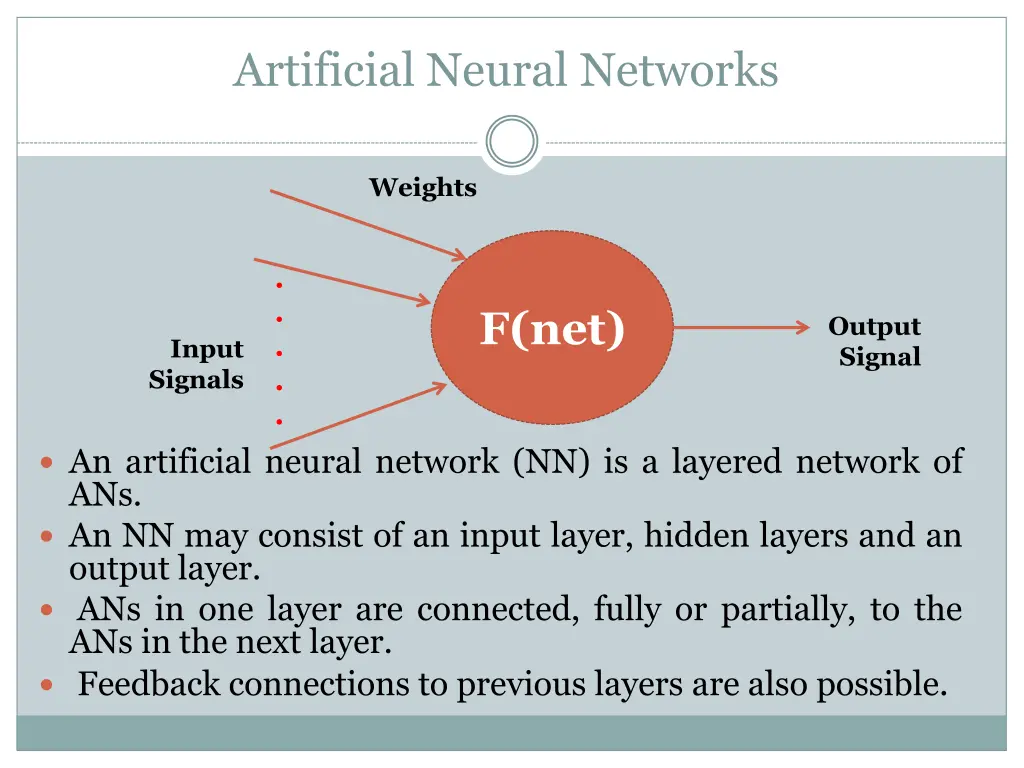 artificial neural networks 4