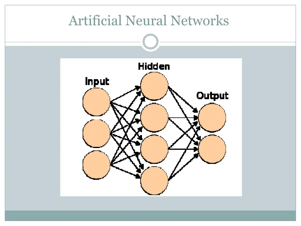 artificial neural networks 5