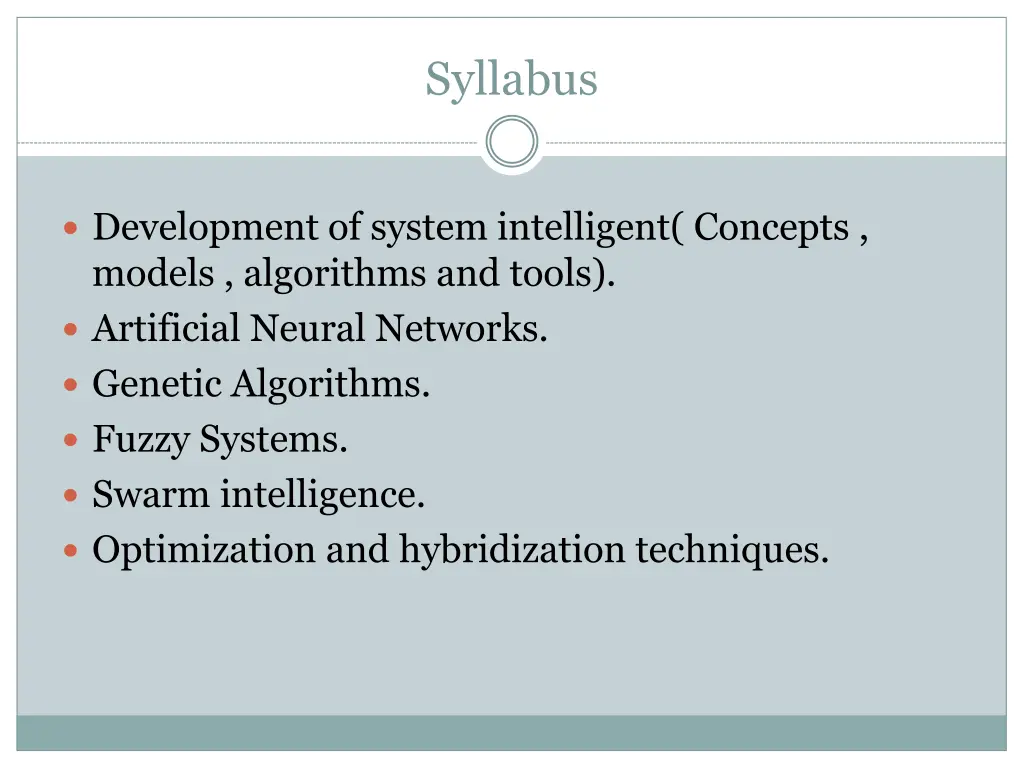 syllabus