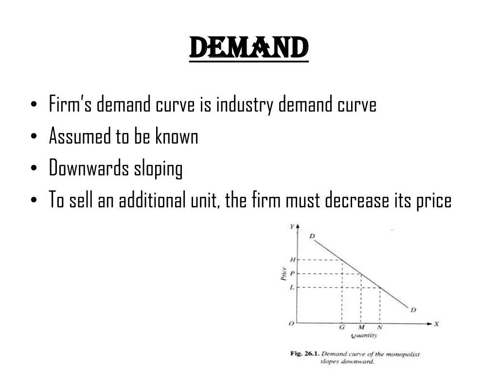 demand demand