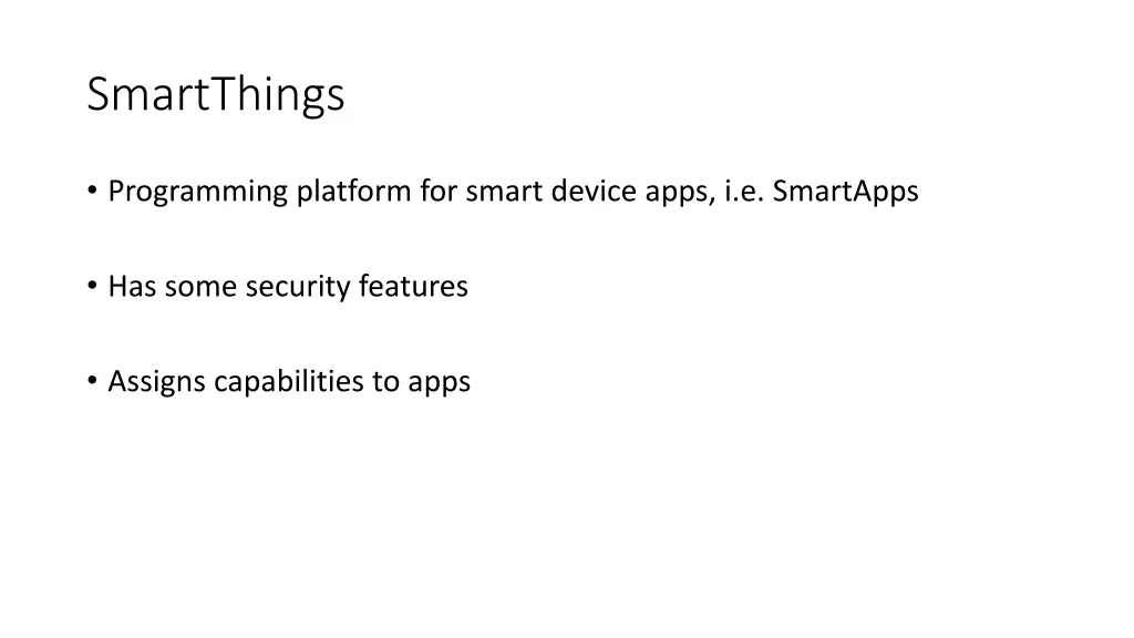 smartthings