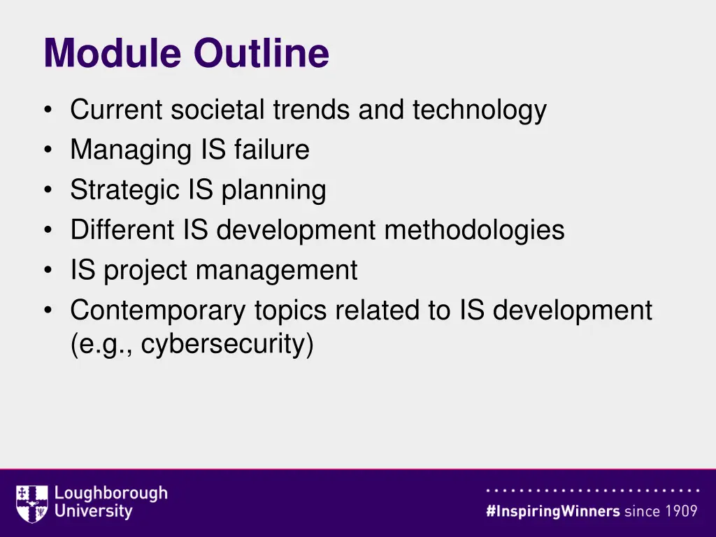 module outline