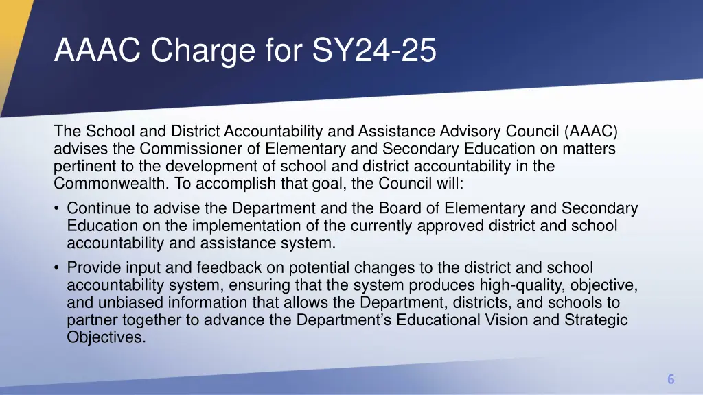 aaac charge for sy24 25