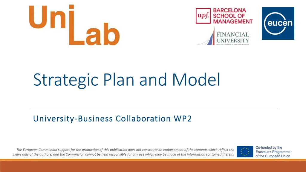 strategic plan and model