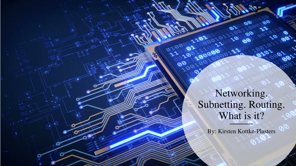 networking subnetting routing what is it