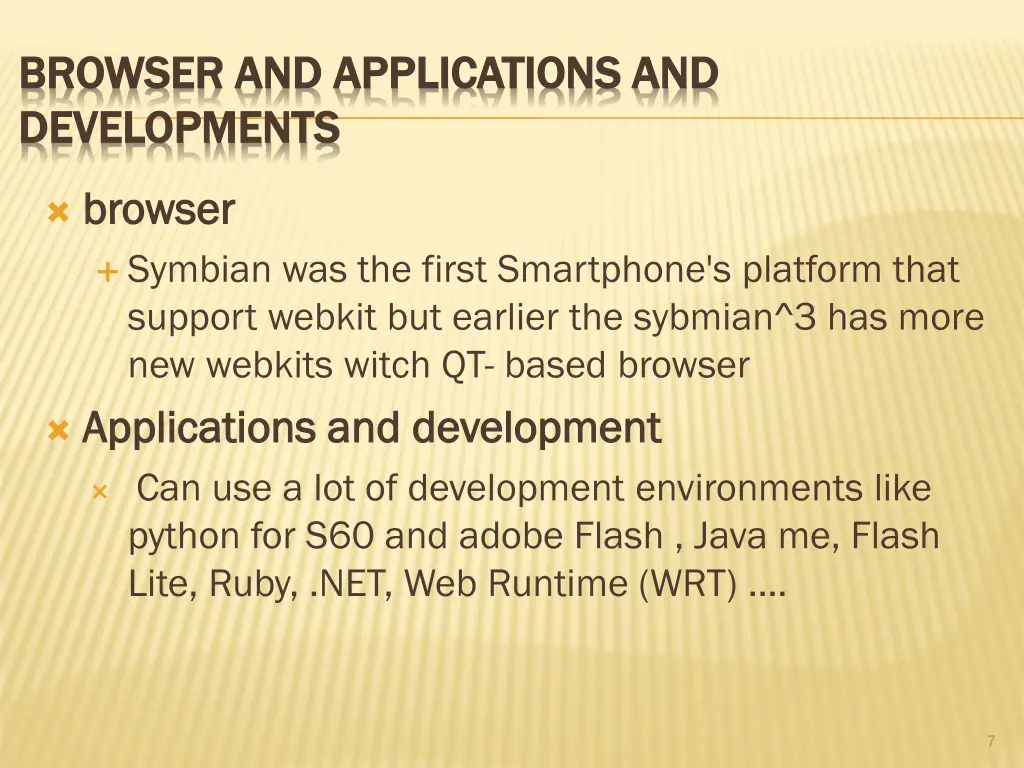 browser and applications and browser