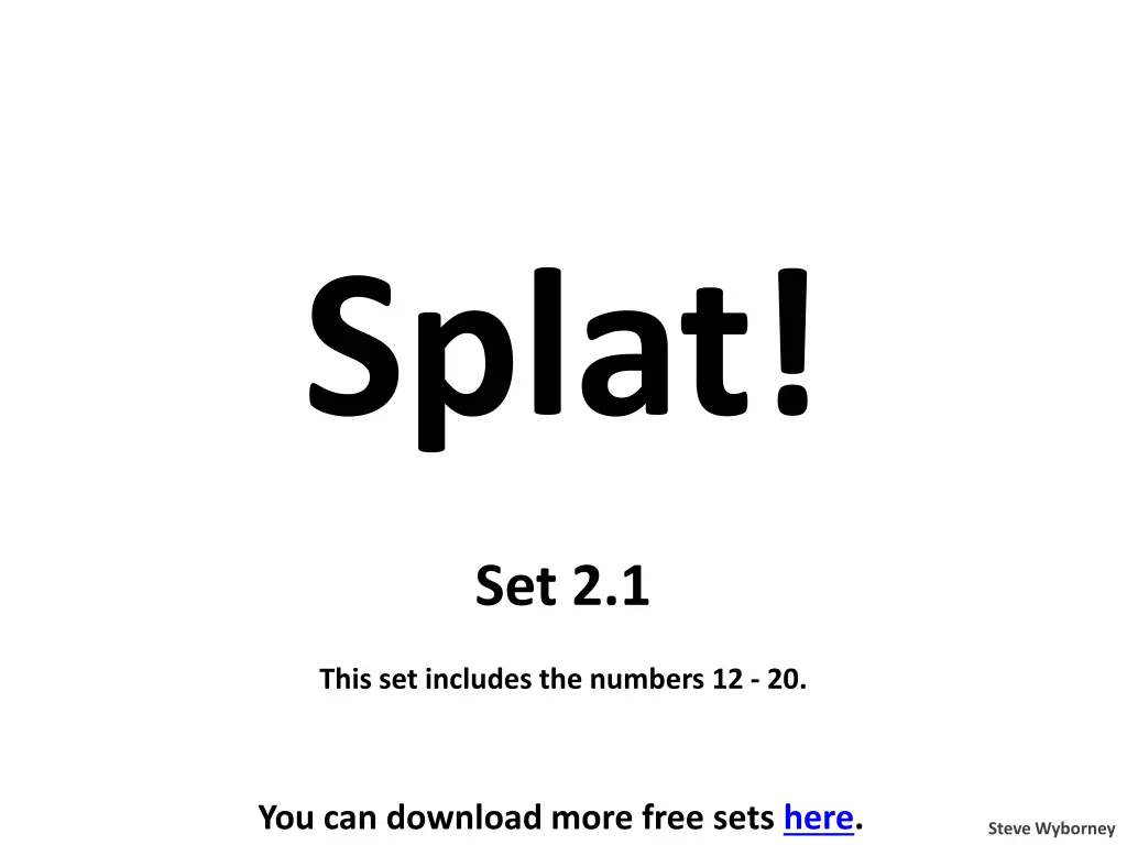 splat