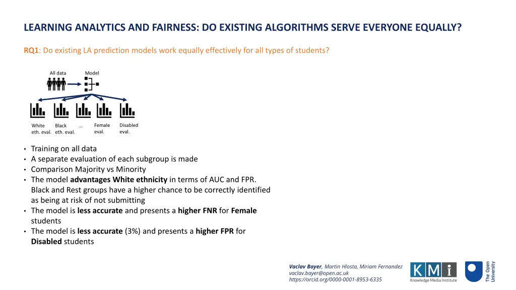 learning analytics and fairness do existing 3