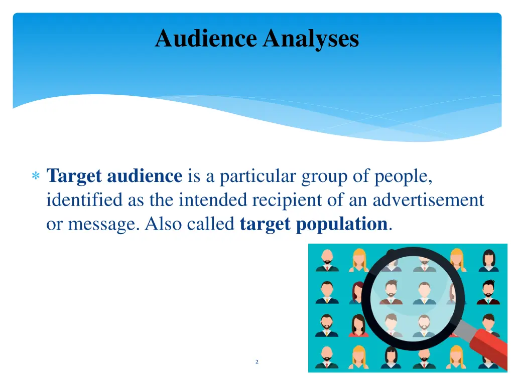audience analyses