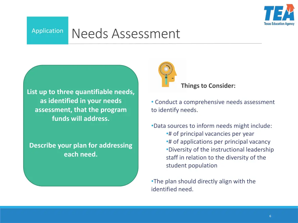needs assessment
