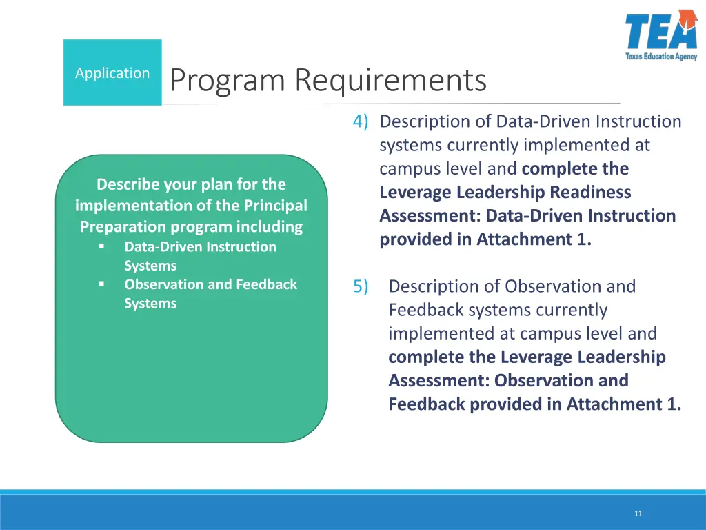 program requirements 2