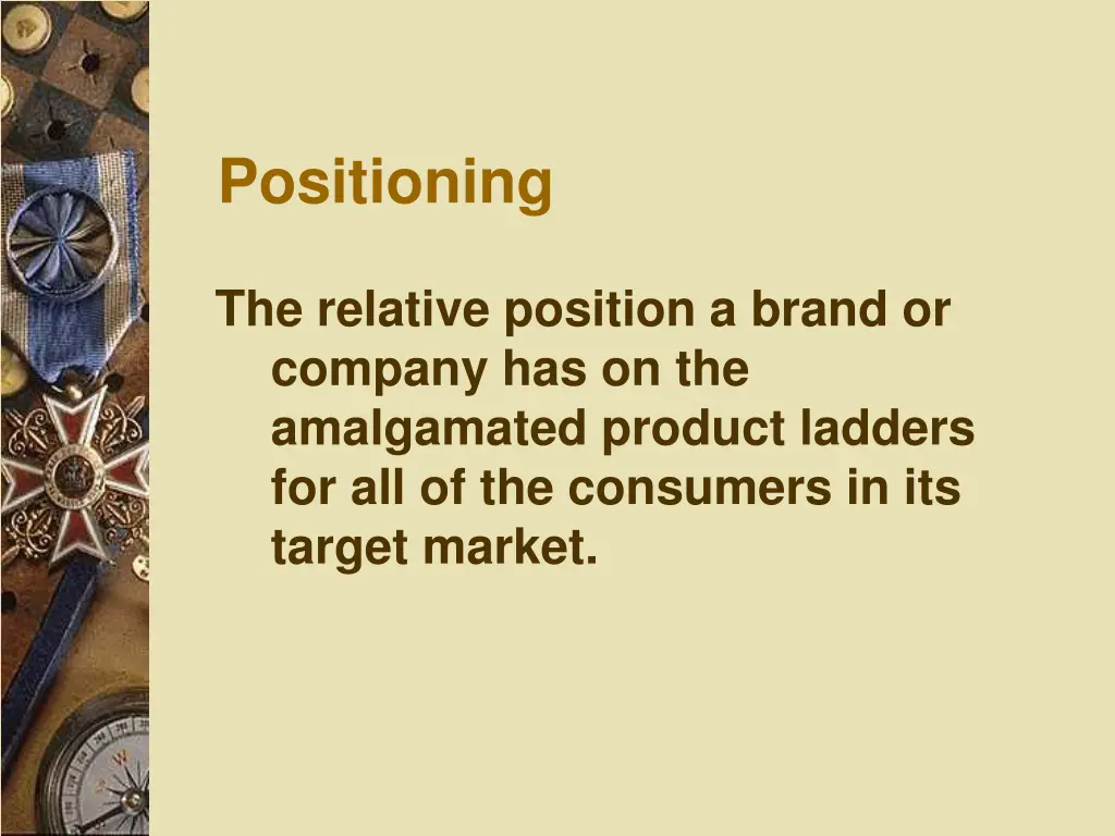 positioning