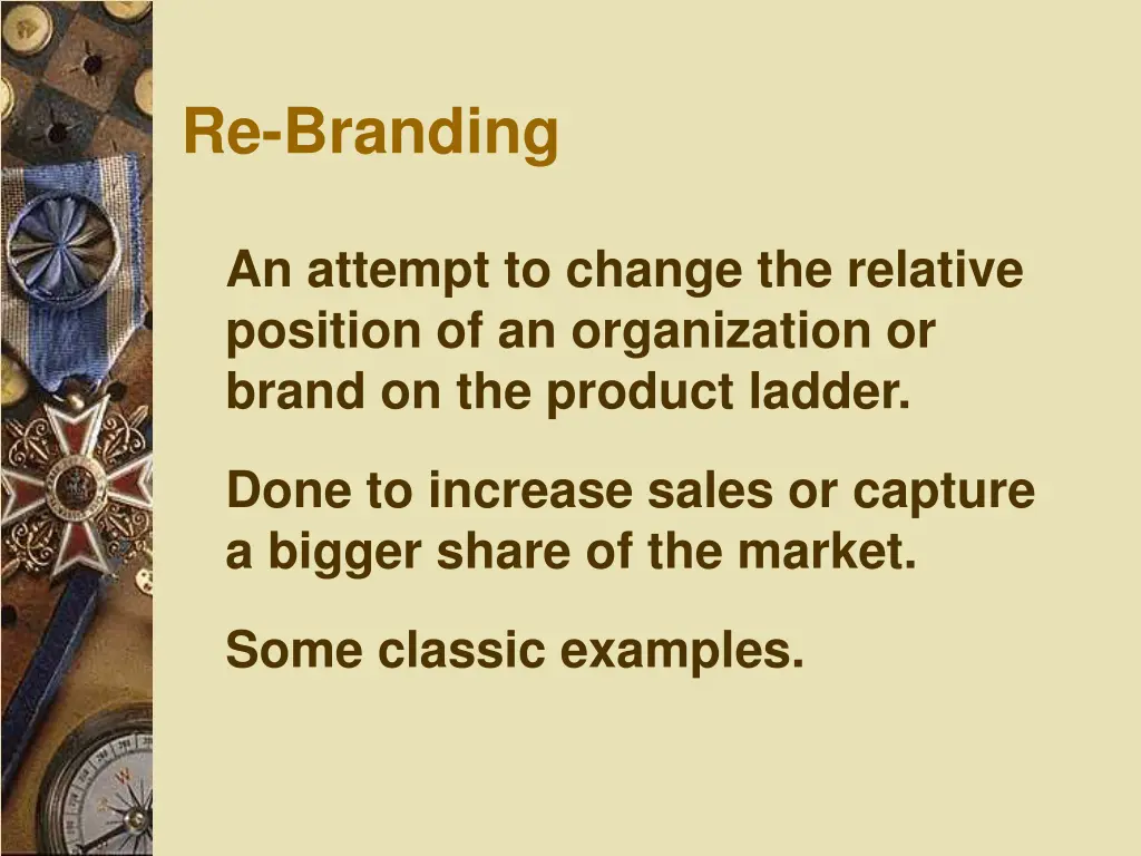 re branding