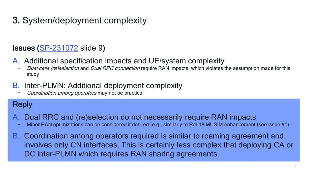 3 3 system deployment complexity