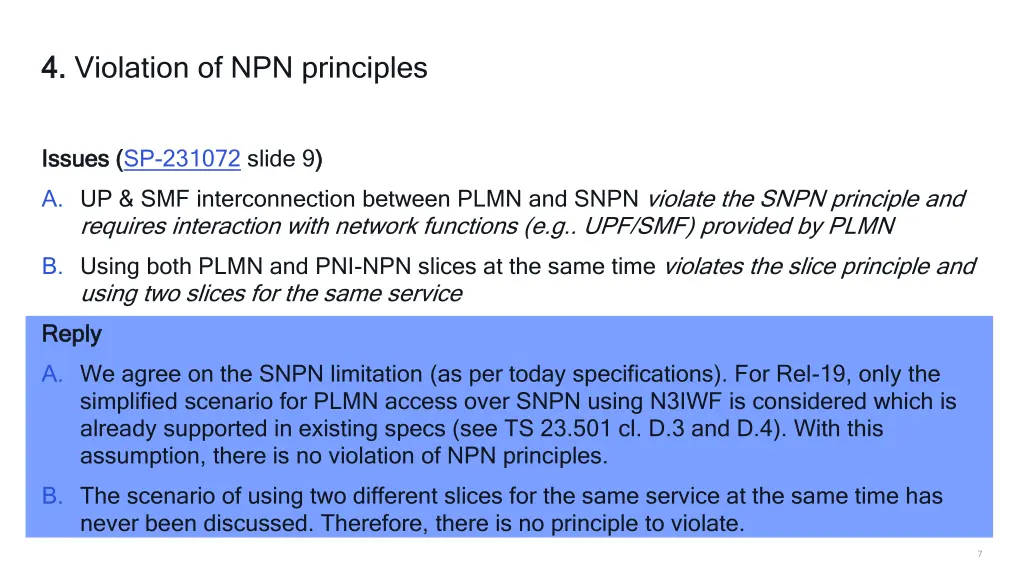 4 4 violation of npn principles