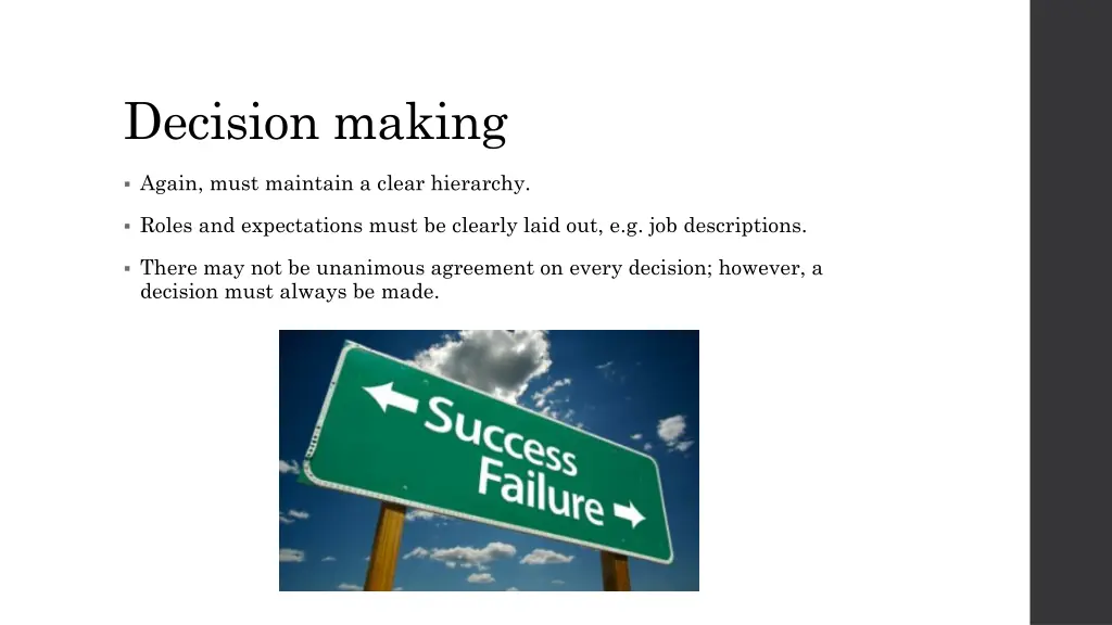 decision making