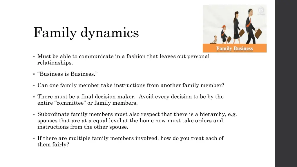 family dynamics