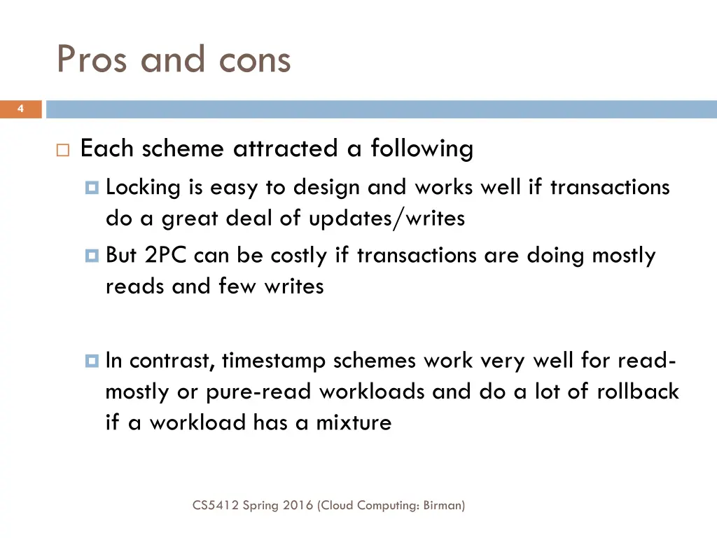 pros and cons