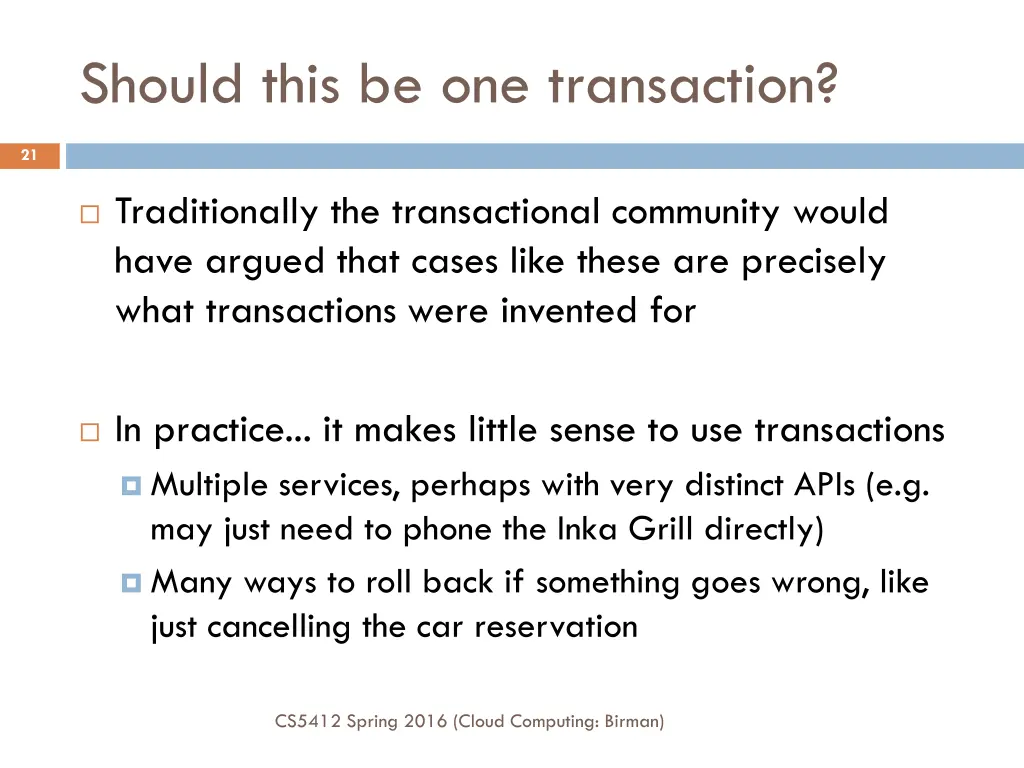 should this be one transaction