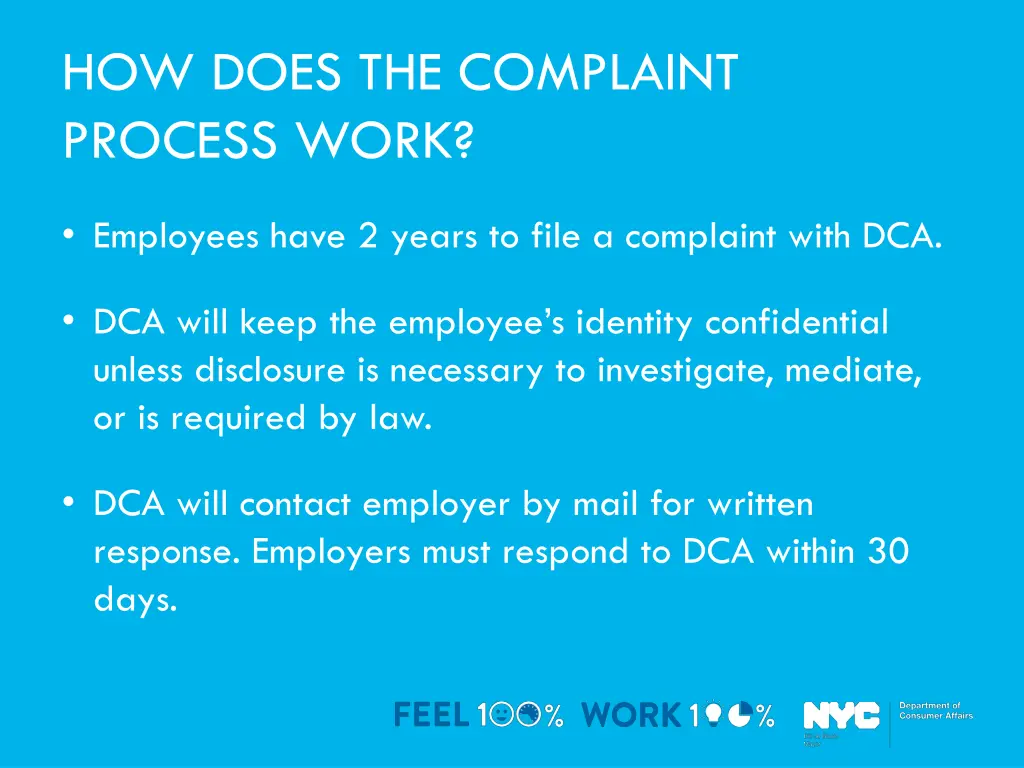 how does the complaint process work