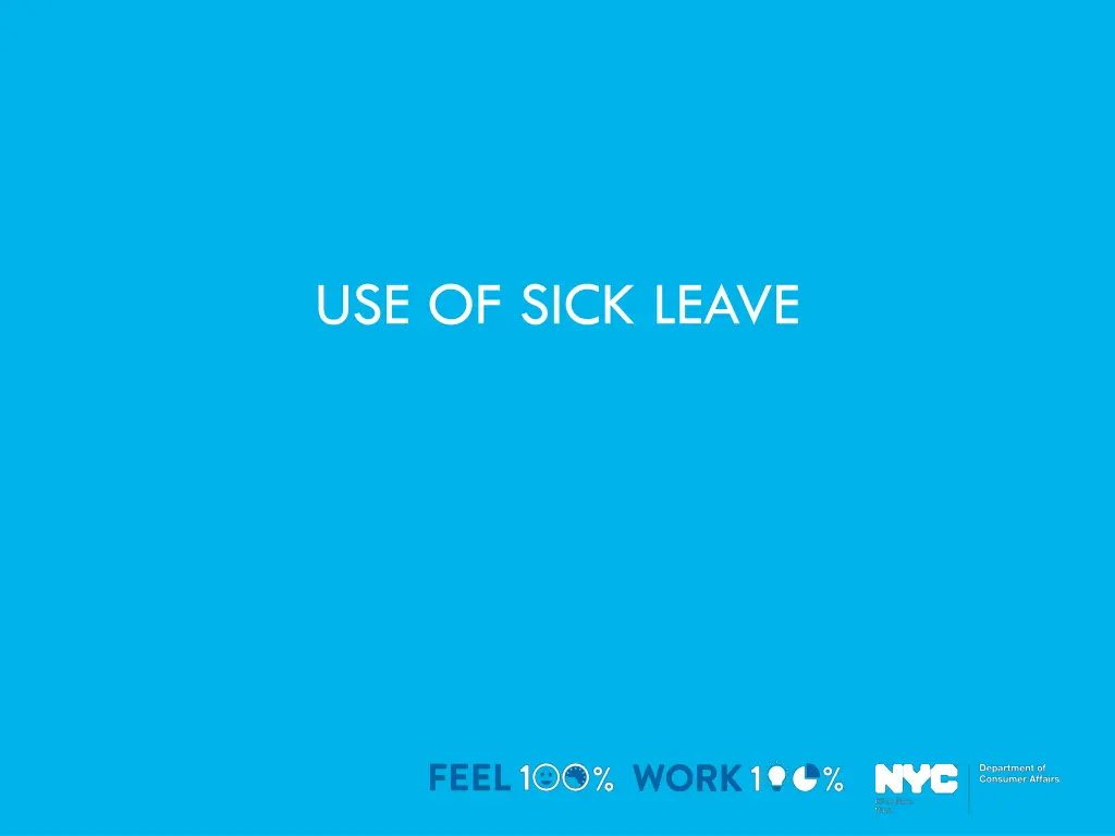 use of sick leave