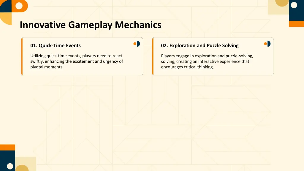 innovative gameplay mechanics