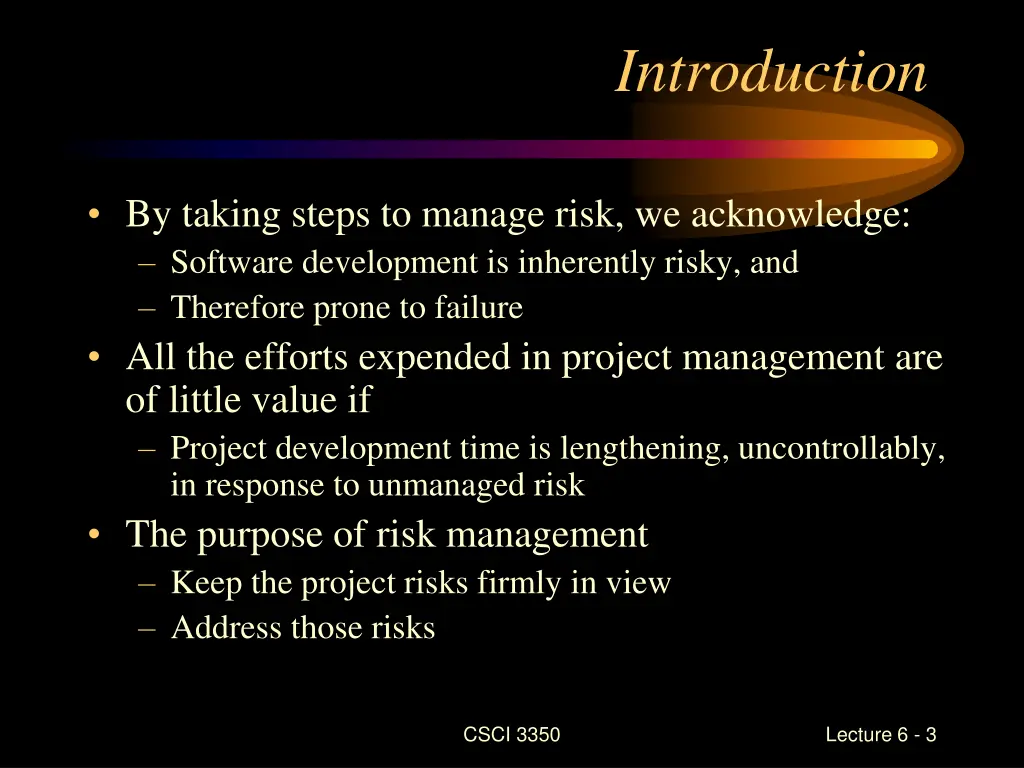 introduction