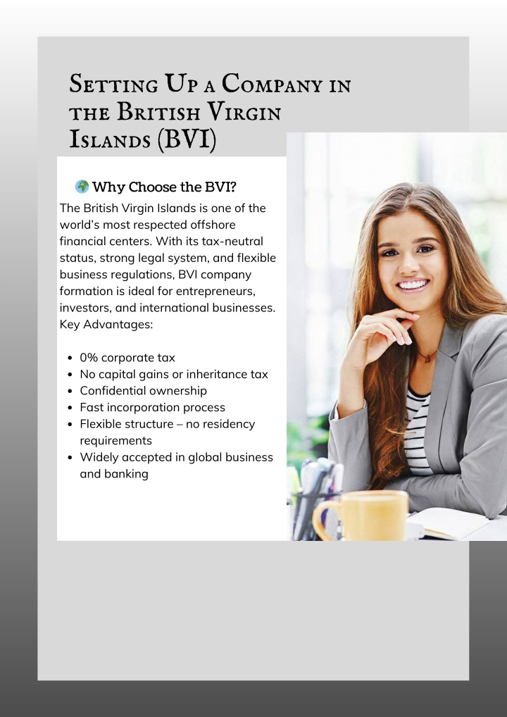 setting up a company in the british virgin