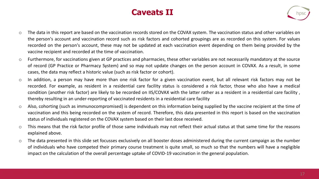caveats ii