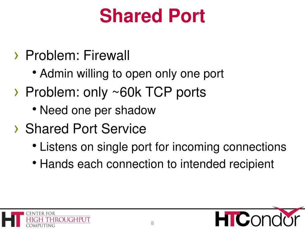 shared port