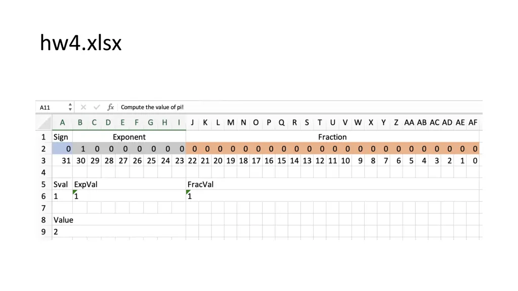 hw4 xlsx