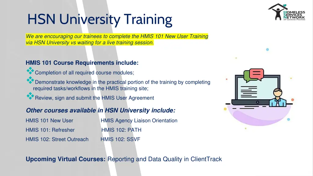 hsn university training