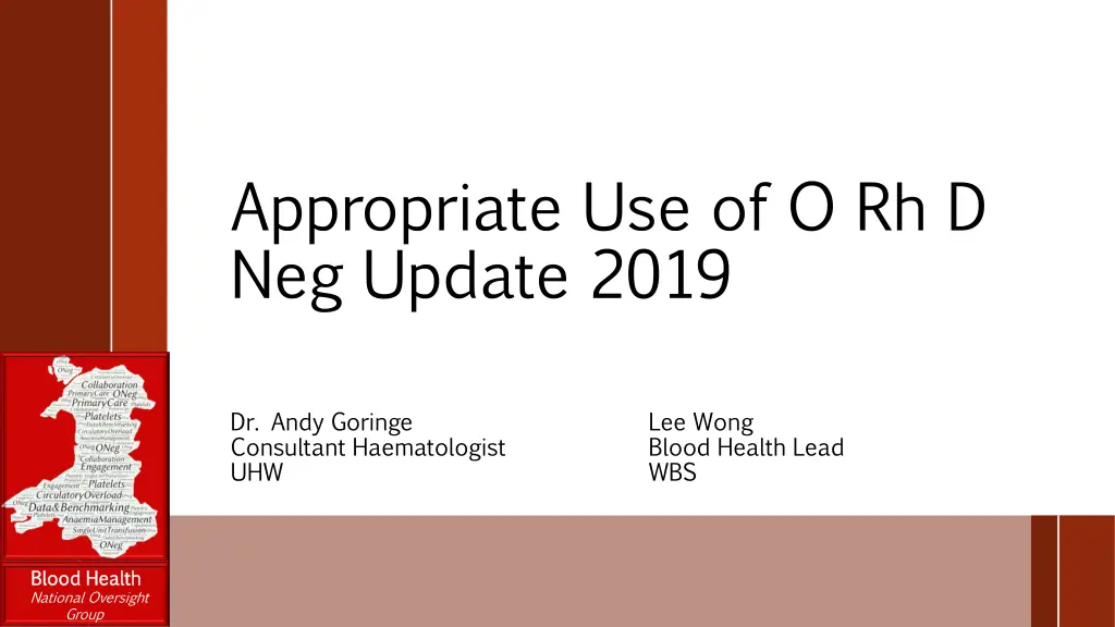 appropriate use of o rh d neg update 2019